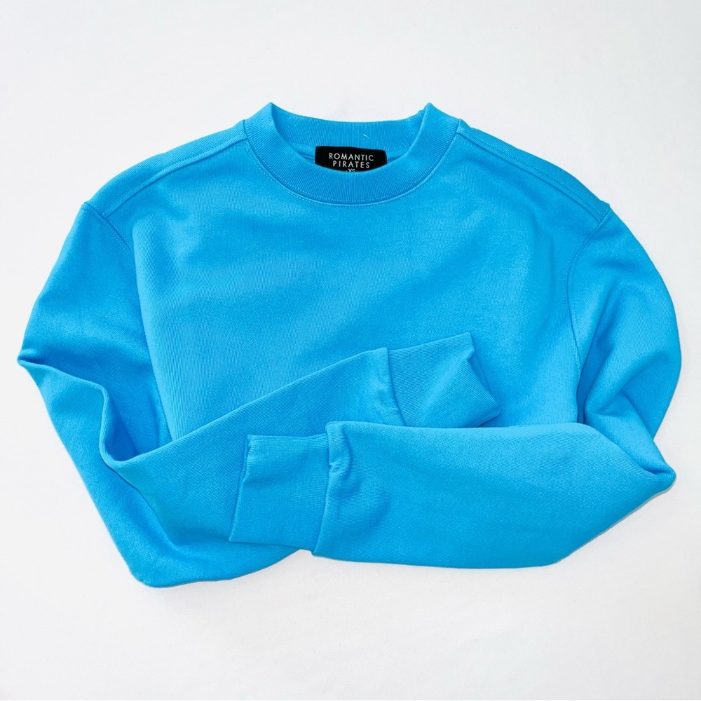 NWT Korean Clothing Brand | Blue Sweatshirt | Size S